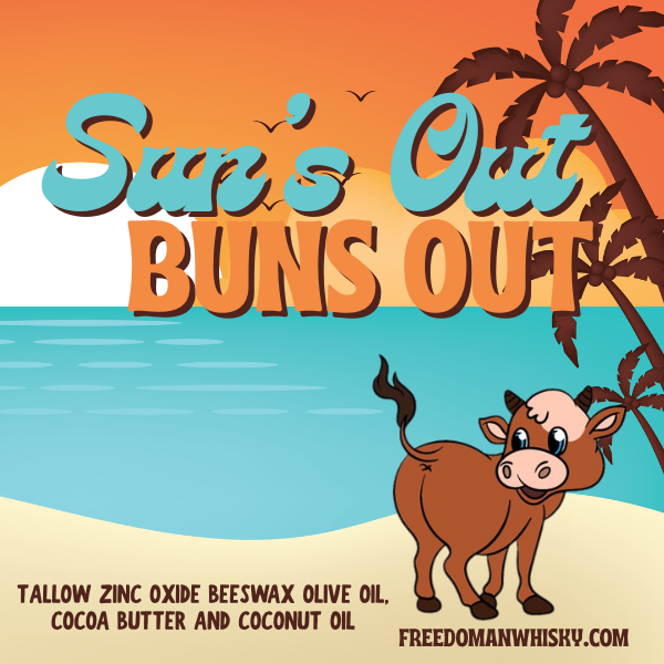 Sun's Out, Buns Out Sunscreen